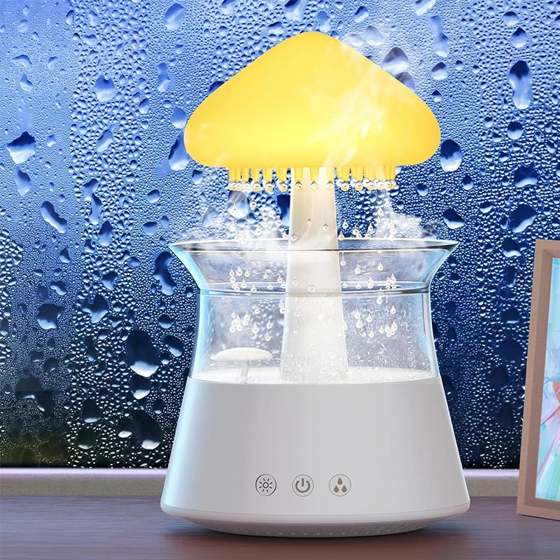 Rain Cloud 300ml Aroma Diffuser & Night Light Humidifier